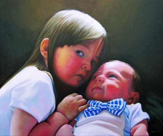 Light of Love Portrait of Children by Charles C. Clear III